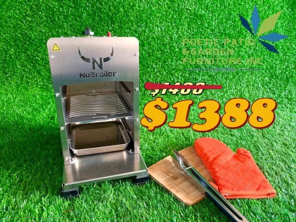 High temperature barbecue grill set