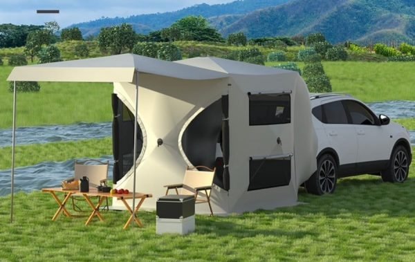 All-Terrain Vehicle-Compatible Camping Tent